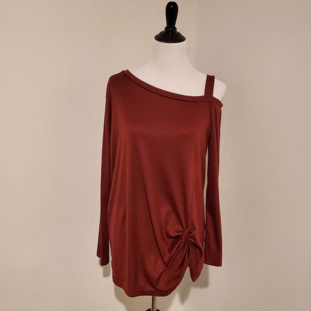 Off The Shoulder Long Sleeve Blouse